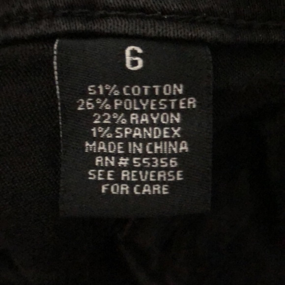 D Jeans⭐️High rise black jean❤️Comfy full length - Picture 8 of 9